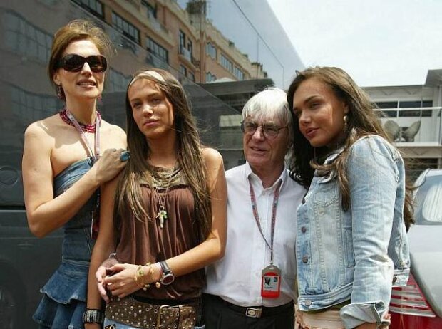 Bernie Ecclestone mit Familie Bernie Ecclestone mit Familie