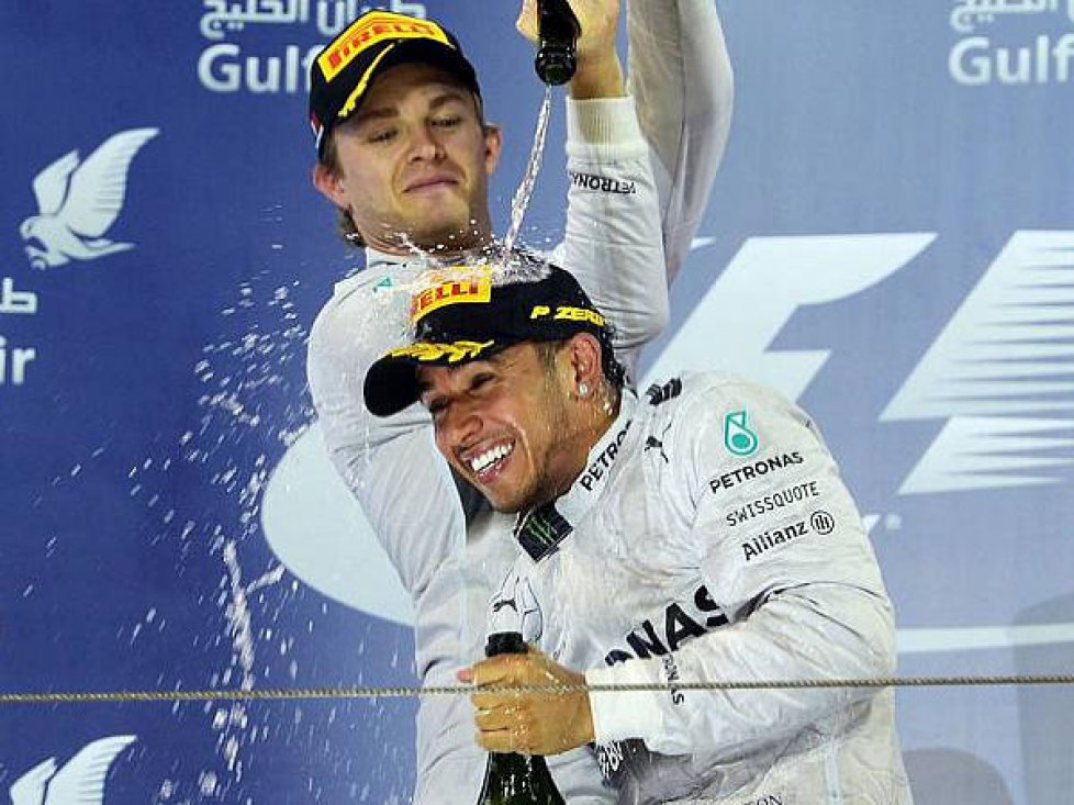 Nico Rosberg, Lewis Hamilton