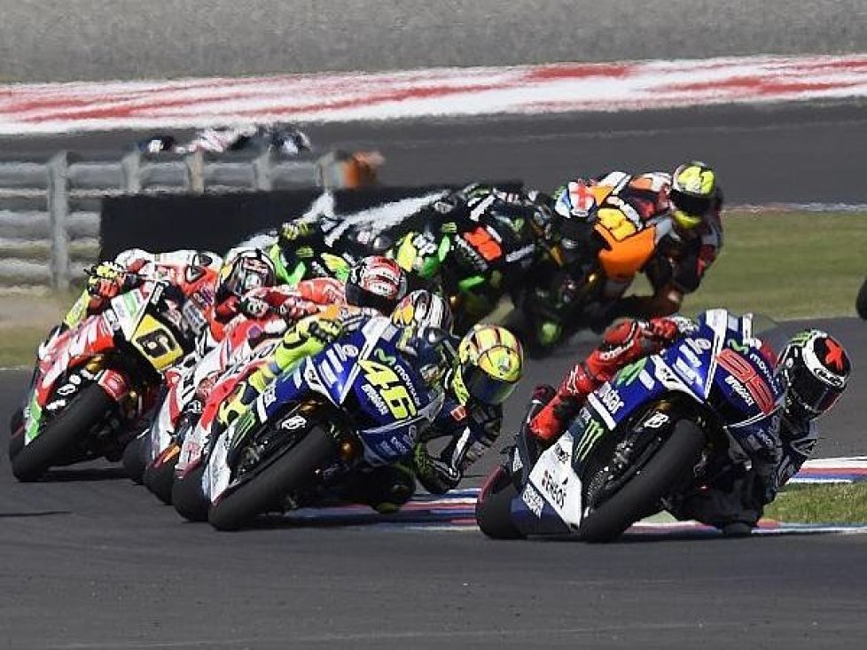 Jorge Lorenzo, Valentino Rossi