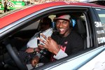 Robert Griffin III, Quterback der Washington Redskins, posiert im Pace-Car