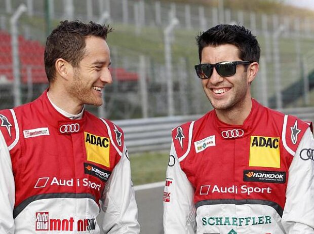 Timo Scheider, Mike Rockenfeller Timo Scheider, Mike Rockenfeller