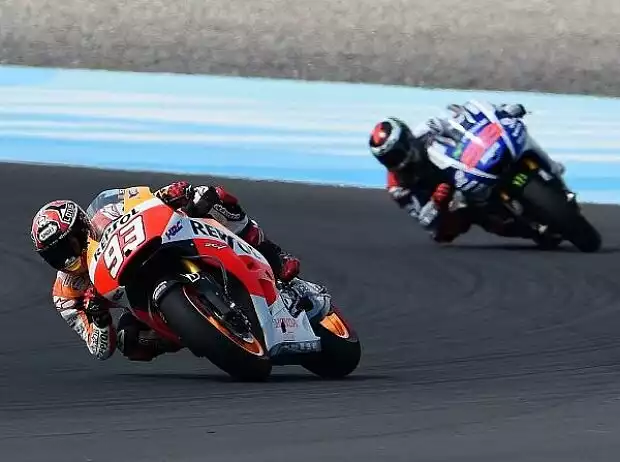 Marc Marquez, Jorge Lorenzo Titel-Bild zur News: Marc Marquez, Jorge Lorenzo