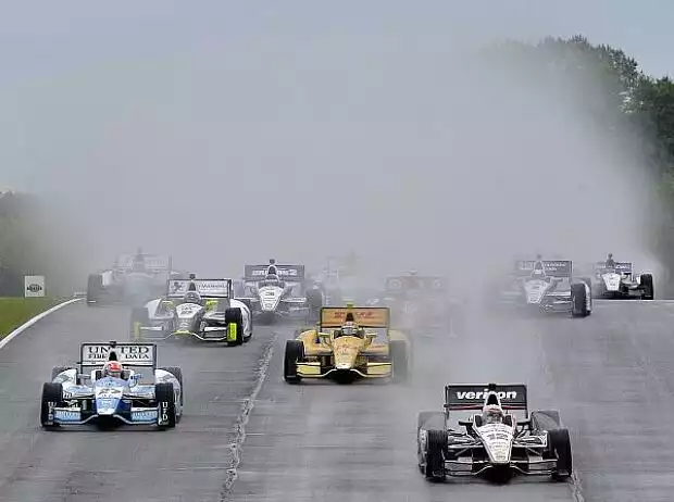 Will Power, James Hinchcliffe, Ryan Hunter-Reay, Josef Newgarden Titel-Bild zur News: Will Power, James Hinchcliffe, Ryan Hunter-Reay, Josef Newgarden
