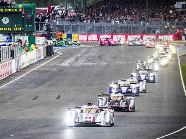 Start Le Mans 2013 Titel-Bild zur News: Start Le Mans 2013
