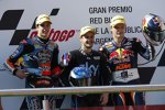 Alex Marquez, Romano Fenati und Jack Miller 