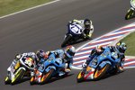 Alex Rins vor Alex Marquez 