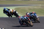 Alex Rins hinter Alex Marquez