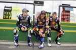 Niklas Ajo, Karel Hanika und Jack Miller 