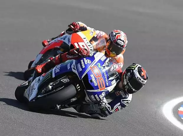 Titel-Bild zur News: Jorge Lorenzo, Marc Marquez