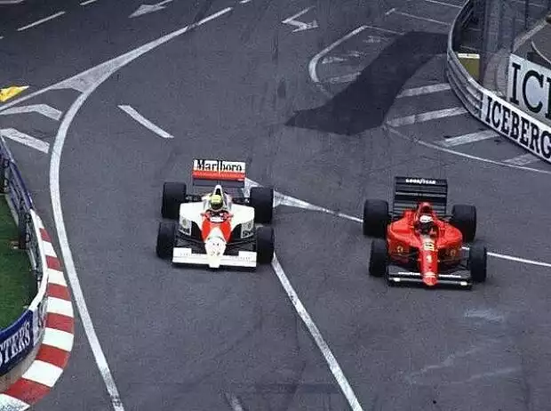 Ayrton Senna, Alain Prost Titel-Bild zur News: Ayrton Senna, Alain Prost
