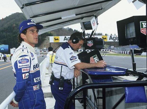 Titel-Bild zur News: Ayrton Senna, Ian Harrison