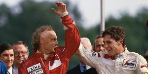 Lauda über Senna: Zwischen Gott und Streitsucht