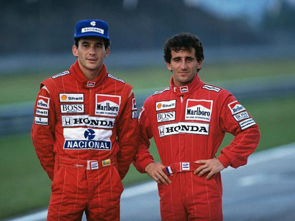 Ayrton Senna, Alain Prost