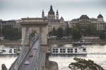 Fahrt über die Donau