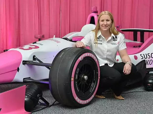 Pippa Mann Indy 500 2013 Titel-Bild zur News: Pippa Mann Indy 500 2013