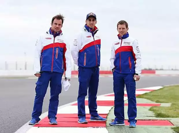 Titel-Bild zur News: Sebastien Buemi, Anthony Davidson, Nicolas Lapierre