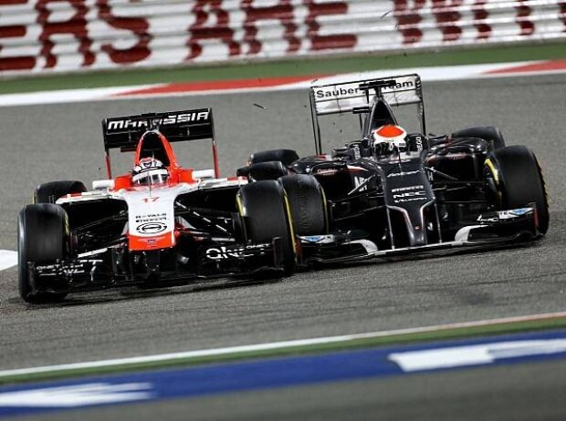 Jules Bianchi, Adrian Sutil