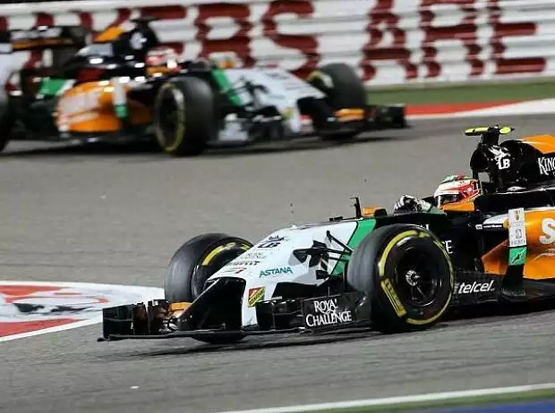 Titel-Bild zur News: Sergio Perez, Nico Hülkenberg