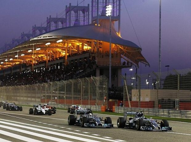 Titel-Bild zur News: Lewis Hamilton, Nico Rosberg, Felipe Massa, Valtteri Bottas, Fernando Alonso