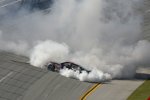 Burnout von Sieger Denny Hamlin (Gibbs) 