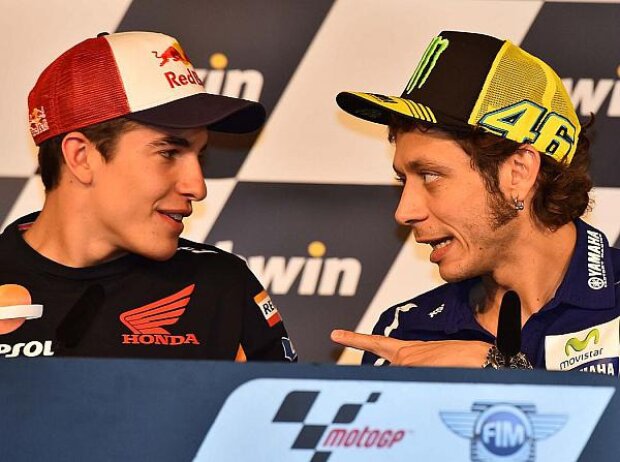 Marc Marquez, Valentino Rossi