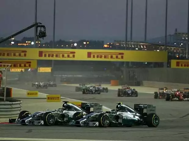 Lewis Hamilton, Nico Rosberg Titel-Bild zur News: Lewis Hamilton, Nico Rosberg