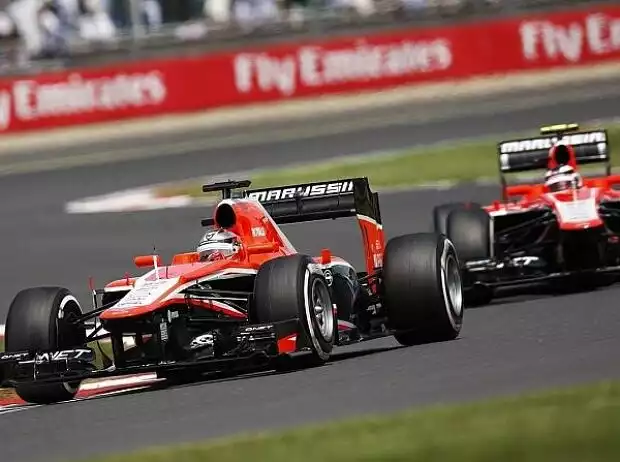 Jules Bianchi, Max Chilton, Marussia Titel-Bild zur News: Jules Bianchi, Max Chilton, Marussia