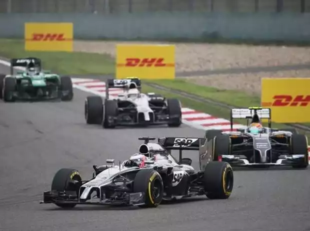 Jenson Button, Esteban Gutierrez, Kevin Magnussen, Kamui Kobayashi Titel-Bild zur News: Jenson Button, Esteban Gutierrez, Kevin Magnussen, Kamui Kobayashi
