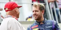 Bild zum Inhalt: Lauda lobt Vettels Trotzhaltung gegenüber Red Bull