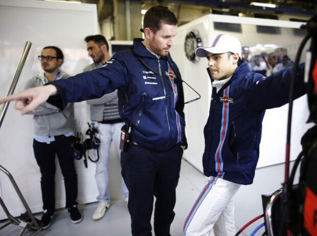 Titel-Bild zur News: Rob Smedley, Felipe Massa