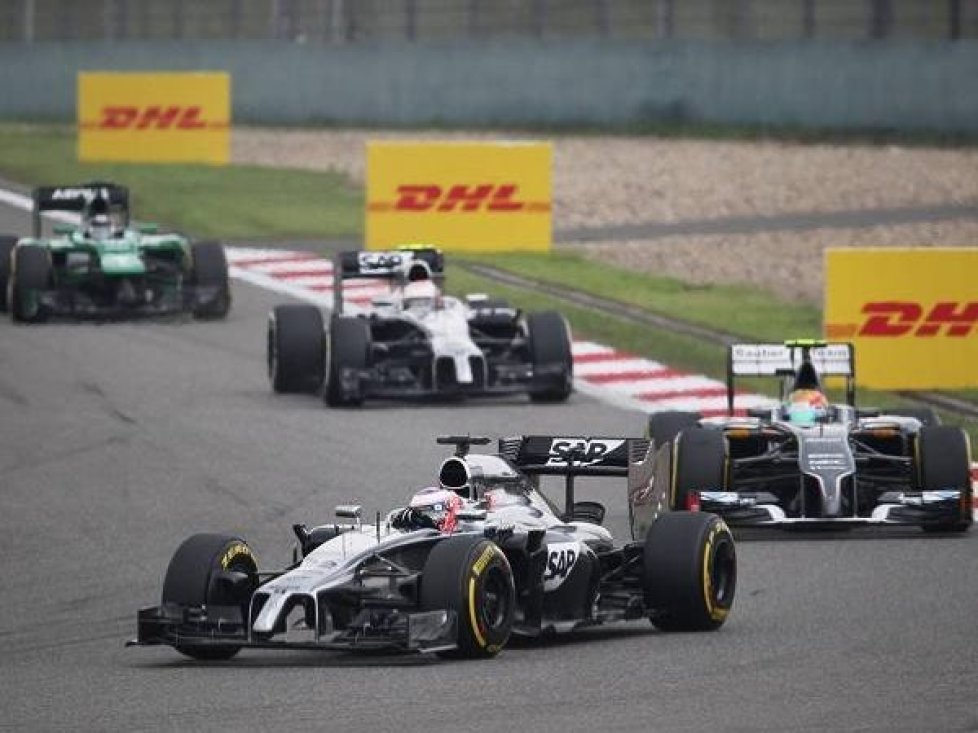 Jenson Button, Esteban Gutierrez, Kevin Magnussen, Kamui Kobayashi