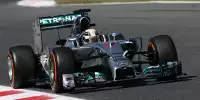 Bild zum Inhalt: Hamilton dominiert ersten Trainingstag in Barcelona