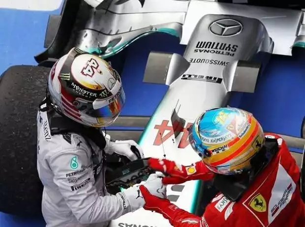 Lewis Hamilton, Fernando Alonso Titel-Bild zur News: Lewis Hamilton, Fernando Alonso