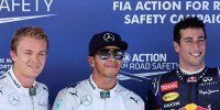 Bild zum Inhalt: Mercedes-Dominanz geht weiter: Hamilton knackt Rosberg