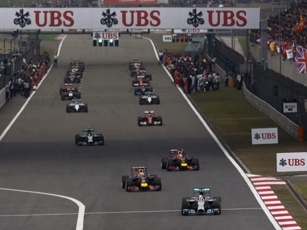 Lewis Hamilton, Daniel Ricciardo, Sebastian Vettel