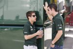 Robin Frijns und Alexander Rossi (Caterham) 