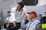 Toto Wolff mit Niki Lauda
