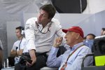 Toto Wolff mit Niki Lauda