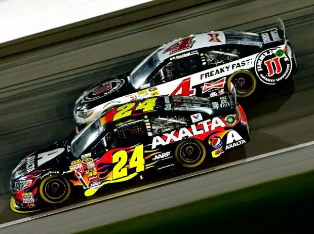Titel-Bild zur News: Jeff Gordon, Kevin Harvick