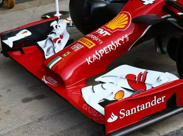 Ferrari-Frontflügel Titel-Bild zur News: Ferrari-Frontflügel