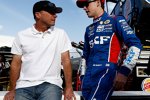 Vater und Sohn: Ryan Blaney (Penske) im Gespräch mit Dave Blaney (Humphrey) 