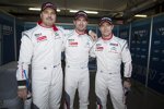 Yvan Muller, Jose-Maria Lopez und Sebastien Loeb