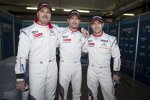 Yvan Muller, Jose-Maria Lopez und Sebastien Loeb