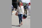 Jessica Michibata, Freundin von Jenson Button (McLaren) 