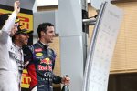 Lewis Hamilton (Mercedes) und Daniel Ricciardo (Red Bull) 