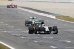 Lewis Hamilton (Mercedes) und Nico Rosberg (Mercedes) 