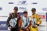 Esteban Ocon, Felix Rosenqvist und Tom Blomqvist 