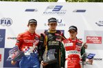 Jake Dennis, Esteban Ocon und Antonio Fuoco 