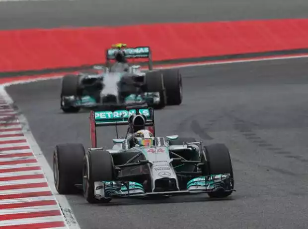 Lewis Hamilton, Nico Rosberg Titel-Bild zur News: Lewis Hamilton, Nico Rosberg