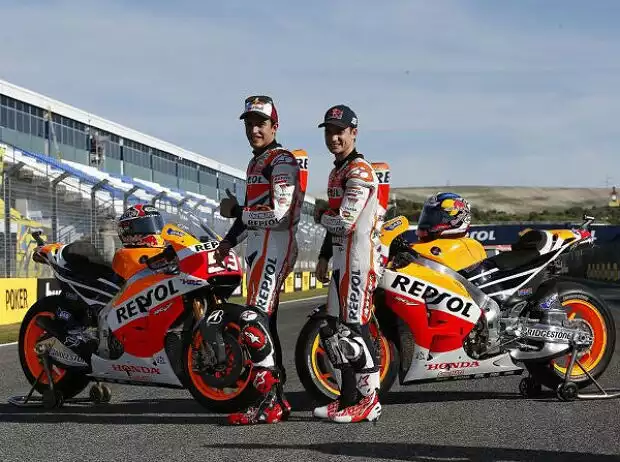 Titel-Bild zur News: Marc Marquez, Daniel Pedrosa